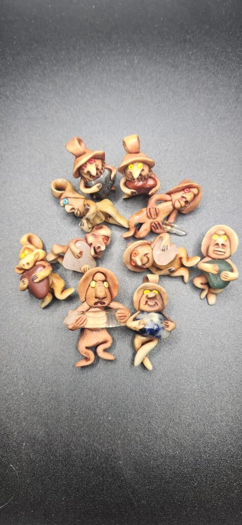 Clay Keepers Necklace Pendants