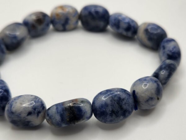 Sodalite Tumbled Bracelet – The Stone of Truth & Intuition