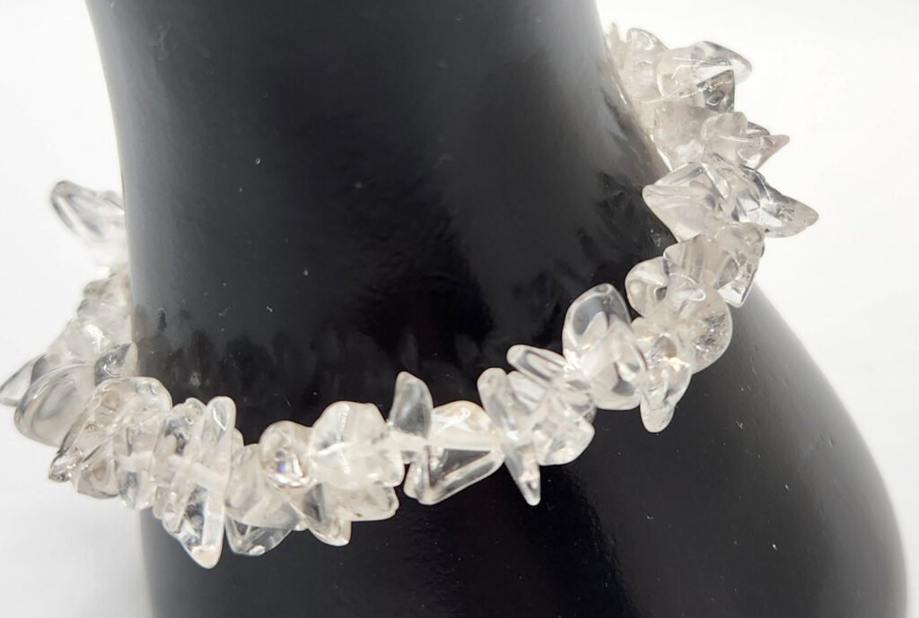 Clear Quartz Chip Bracelet