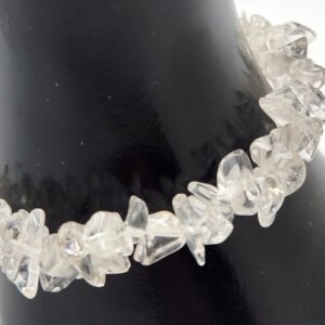 Clear Quartz Chip Bracelet