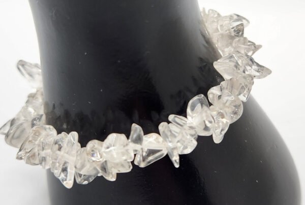 Clear Quartz Chip Bracelet