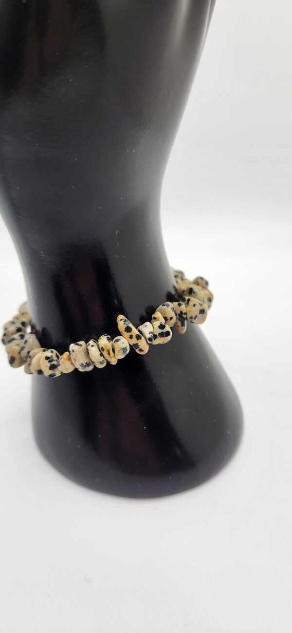 Dalmatian Jasper Chip Bracelet