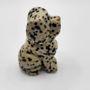 Dalmatian Jasper Dog Figurine