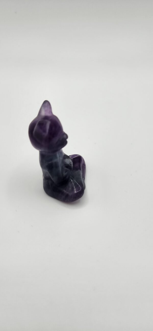 Meditating Cat Fluorite - Image 5