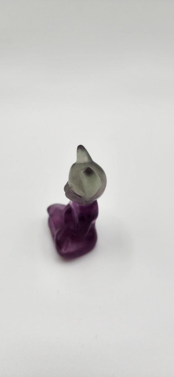Meditating Cat Fluorite - Image 2