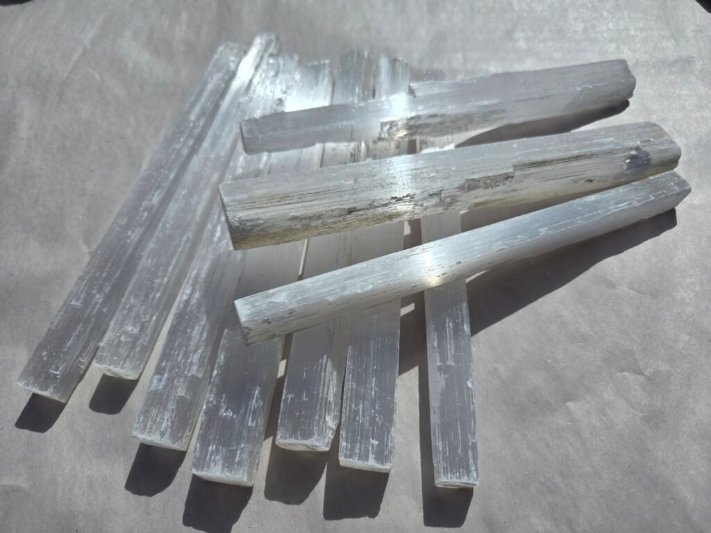 White Selenite Sticks (Large) 7.5-9"