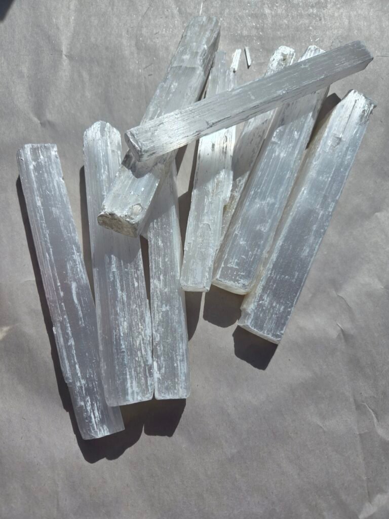 White Selenite Sticks