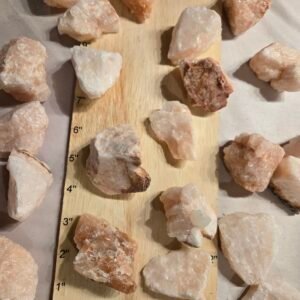 Pink Calcite 2" Pieces