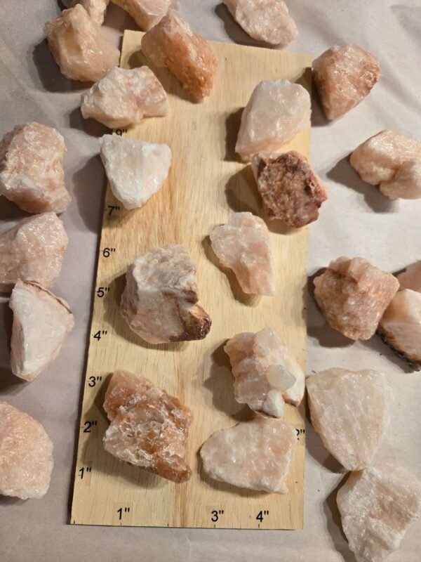 Pink Calcite 2" Pieces
