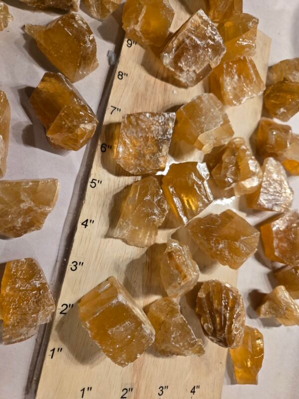 Honey Calcite Bulk (24 per bag)