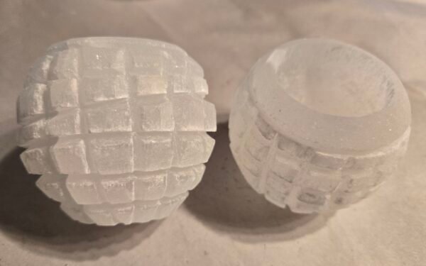 Selenite Pineapple Candle Holder