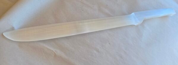 Selenite Long Knife 16"