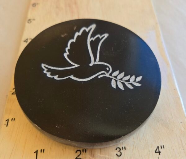 Dove Selenite Charging Plate