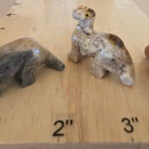 Soapstone Brontosaur Bag of 10