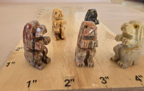 Soapstone Begging Dog