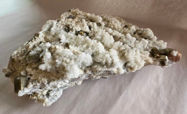 Calcite with Iron Pyrite