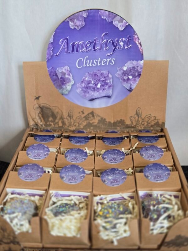 Pop-up Box Angel Aura Amethyst 32pc