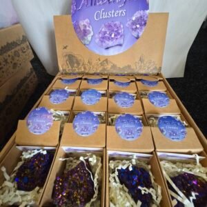 Pop-up Box Platinum Aura Amethyst 32pc