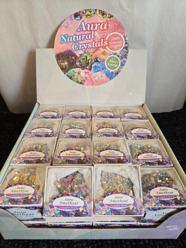 Pop-up Box Angel Aura Amethyst 32pc