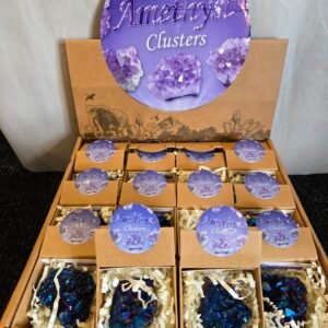 Pop-up Box Royal Blue Amethyst 32pc
