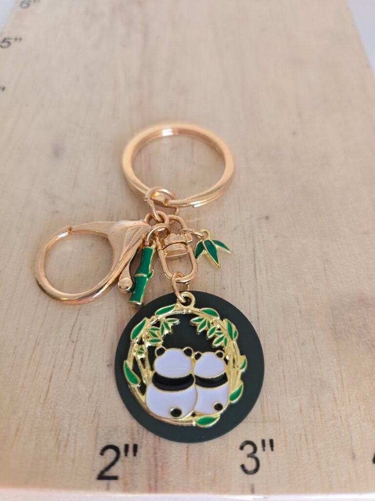 Panda Couple Keychain (12 pack)