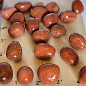 Tumbled Goldstone (1 lb Bag)