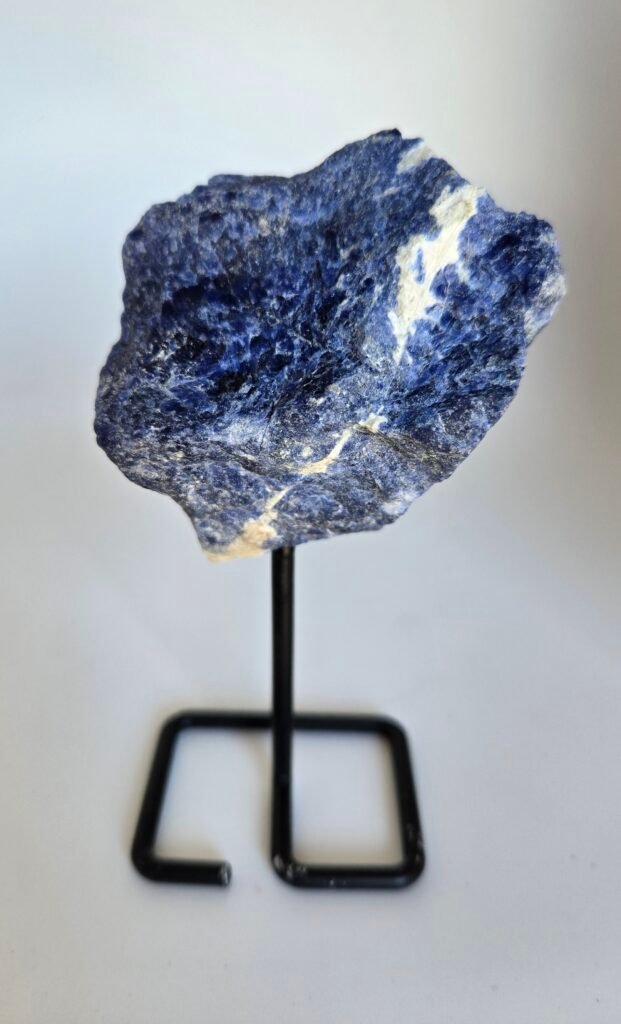 Sodalite Mini Metal Stand