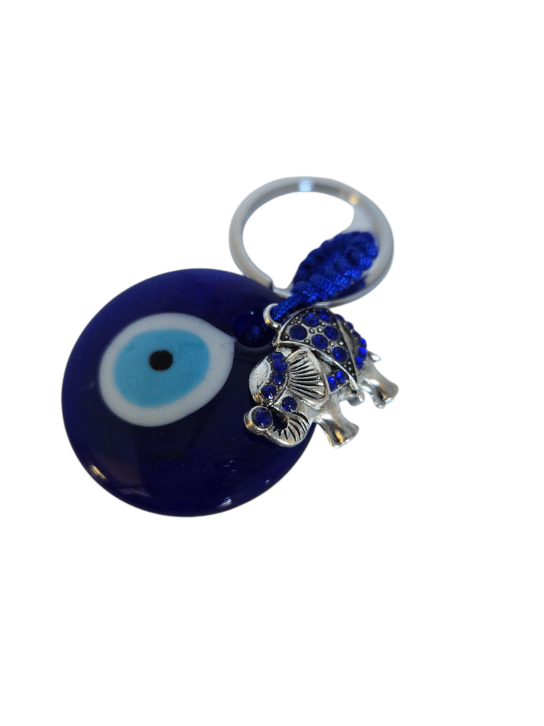 Nazar Elephant Keychain