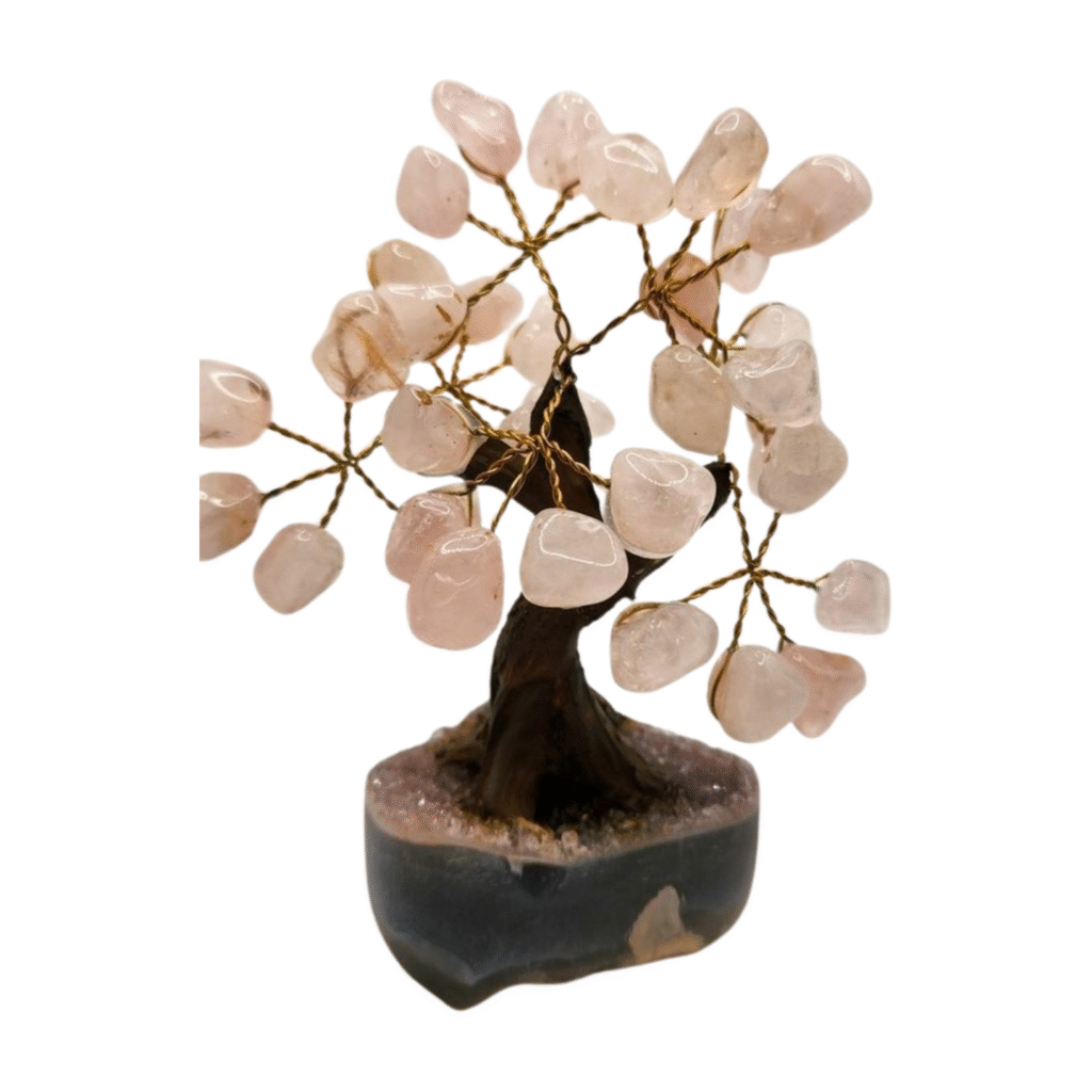 Rose Quartz Money Tree