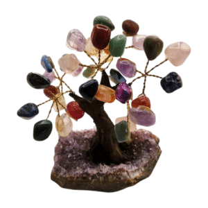 Mixed Gemstone Money Tree