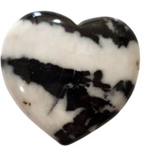 Zebra Jasper Heart