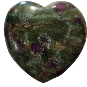 Ruby Fuchsite Heart