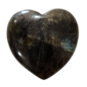 Labradorite Heart