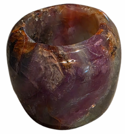 Fluorite Candle Holder