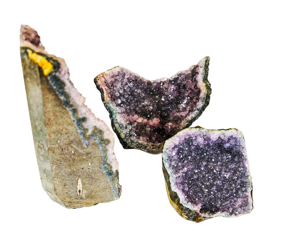 Amethyst Druzy Cut Base – Reinforced Sides
