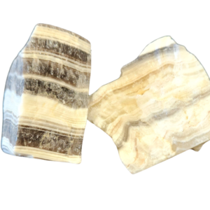 Zebra Calcite Pieces ~2.5
