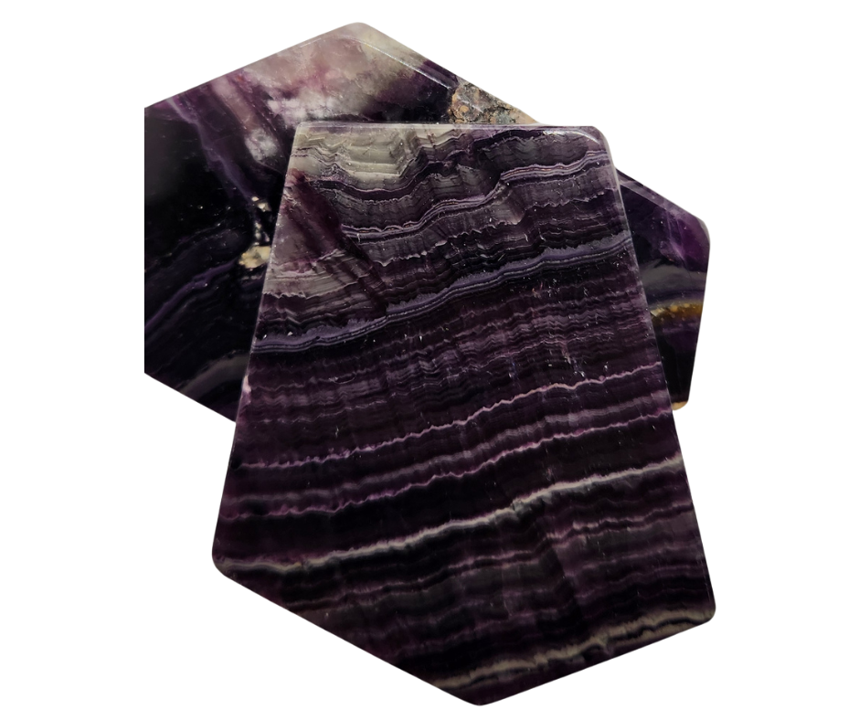 Purple Fluorite with Corners