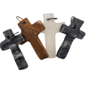Onyx Cross Pendant